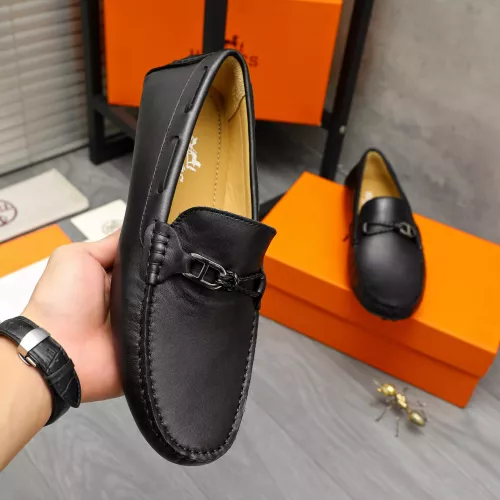 Cheap Hermes Leather Shoes For Men #1373670 Replica Wholesale [$82.00 USD] [ITEM#1373670] on Replica Hermes Leather Shoes