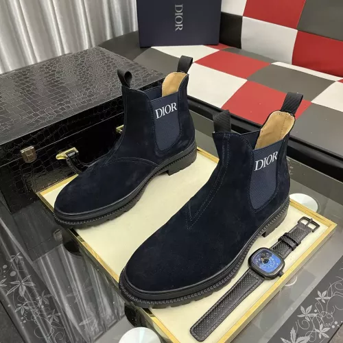 Cheap Christian Dior Boots For Men #1373681 Replica Wholesale [$92.00 USD] [ITEM#1373681] on Replica Christian Dior Boots
