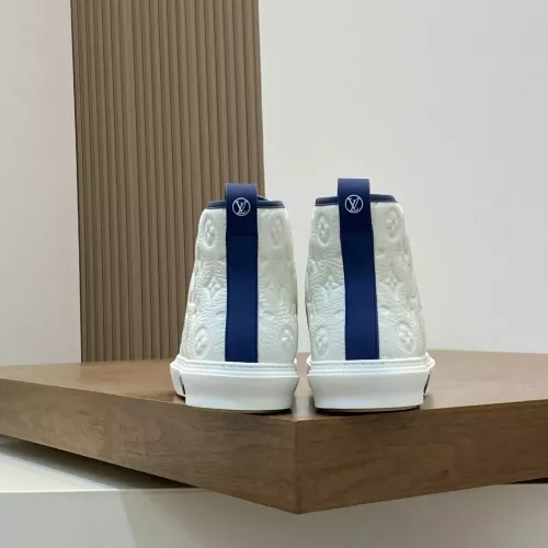 Cheap Louis Vuitton High Tops Shoes For Men #1373689 Replica Wholesale [$140.00 USD] [ITEM#1373689] on Replica Louis Vuitton High Tops Shoes
