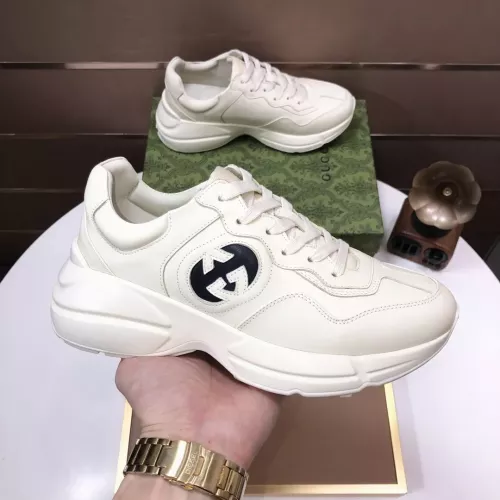 Cheap Gucci Casual Shoes For Men #1373724 Replica Wholesale [$102.00 USD] [ITEM#1373724] on Replica Gucci Casual Shoes