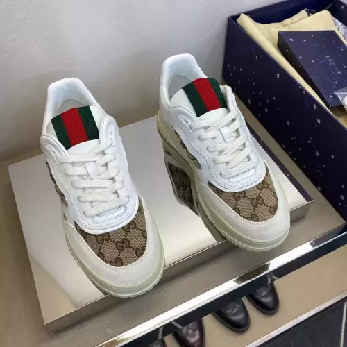 Cheap Gucci Casual Shoes For Men #1373738 Replica Wholesale [$80.00 USD] [ITEM#1373738] on Replica Gucci Casual Shoes