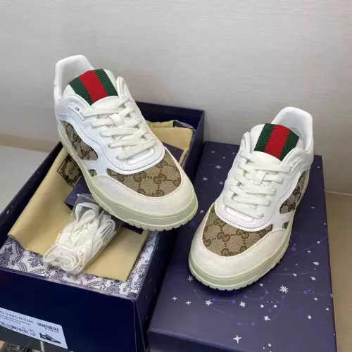 Cheap Gucci Casual Shoes For Men #1373738 Replica Wholesale [$80.00 USD] [ITEM#1373738] on Replica Gucci Casual Shoes