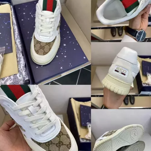 Cheap Gucci Casual Shoes For Men #1373738 Replica Wholesale [$80.00 USD] [ITEM#1373738] on Replica Gucci Casual Shoes