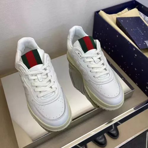Cheap Gucci Casual Shoes For Men #1373740 Replica Wholesale [$80.00 USD] [ITEM#1373740] on Replica Gucci Casual Shoes