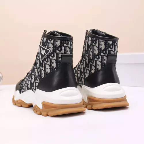 Cheap Christian Dior High Top Shoes For Men #1373743 Replica Wholesale [$82.00 USD] [ITEM#1373743] on Replica Christian Dior High Top Shoes