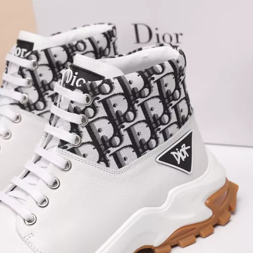 Cheap Christian Dior High Top Shoes For Men #1373744 Replica Wholesale [$85.00 USD] [ITEM#1373744] on Replica Christian Dior High Top Shoes