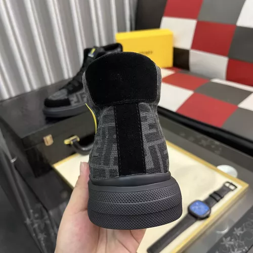 Cheap Fendi High Tops Casual Shoes For Men #1373746 Replica Wholesale [$82.00 USD] [ITEM#1373746] on Replica Fendi High Tops Casual Shoes