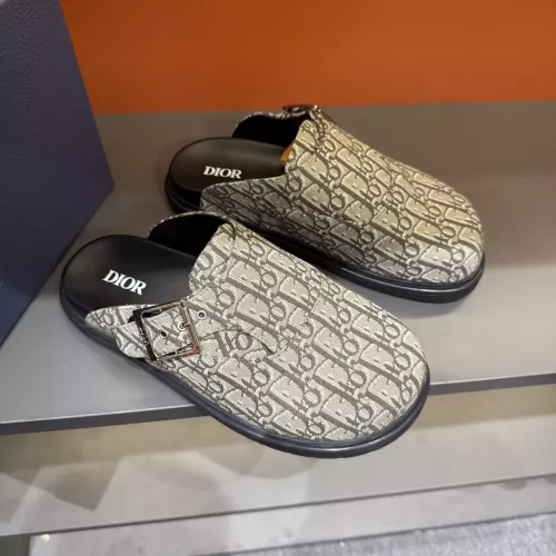 Cheap Christian Dior Slippers For Men #1373750 Replica Wholesale [$64.00 USD] [ITEM#1373750] on Replica Christian Dior Slippers