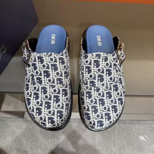 Cheap Christian Dior Slippers For Men #1373753 Replica Wholesale [$64.00 USD] [ITEM#1373753] on Replica Christian Dior Slippers