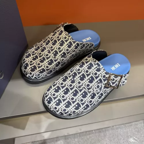 Cheap Christian Dior Slippers For Men #1373753 Replica Wholesale [$64.00 USD] [ITEM#1373753] on Replica Christian Dior Slippers