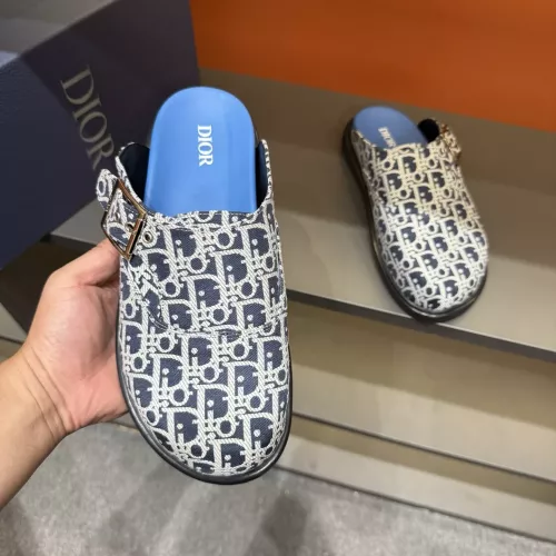 Cheap Christian Dior Slippers For Men #1373753 Replica Wholesale [$64.00 USD] [ITEM#1373753] on Replica Christian Dior Slippers