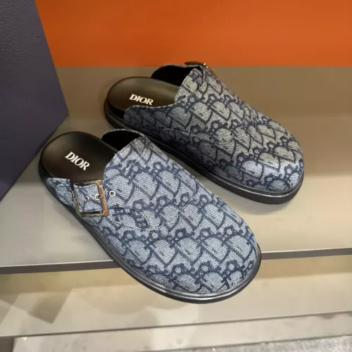 Cheap Christian Dior Slippers For Men #1373754 Replica Wholesale [$64.00 USD] [ITEM#1373754] on Replica Christian Dior Slippers