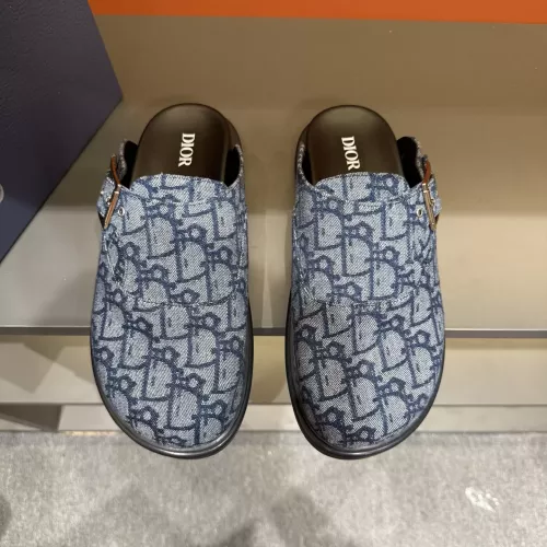 Cheap Christian Dior Slippers For Men #1373754 Replica Wholesale [$64.00 USD] [ITEM#1373754] on Replica Christian Dior Slippers