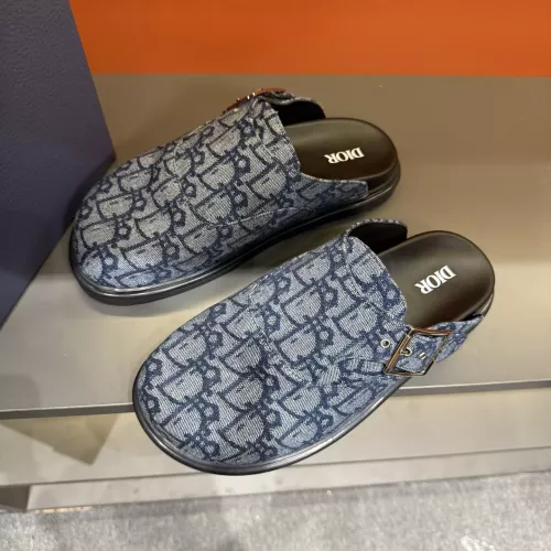 Cheap Christian Dior Slippers For Men #1373754 Replica Wholesale [$64.00 USD] [ITEM#1373754] on Replica Christian Dior Slippers