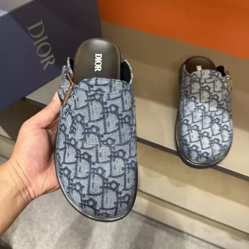 Cheap Christian Dior Slippers For Men #1373754 Replica Wholesale [$64.00 USD] [ITEM#1373754] on Replica Christian Dior Slippers