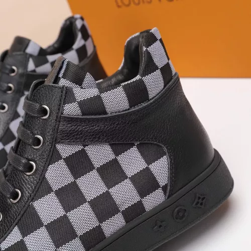 Cheap Louis Vuitton High Tops Shoes For Men #1373757 Replica Wholesale [$80.00 USD] [ITEM#1373757] on Replica Louis Vuitton High Tops Shoes