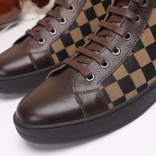 Cheap Louis Vuitton High Tops Shoes For Men #1373758 Replica Wholesale [$80.00 USD] [ITEM#1373758] on Replica Louis Vuitton High Tops Shoes