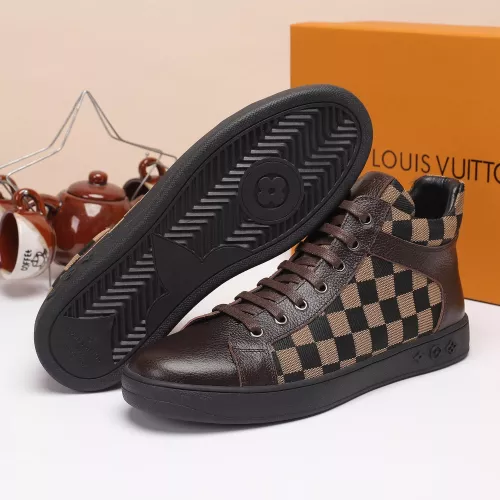 Cheap Louis Vuitton High Tops Shoes For Men #1373758 Replica Wholesale [$80.00 USD] [ITEM#1373758] on Replica Louis Vuitton High Tops Shoes