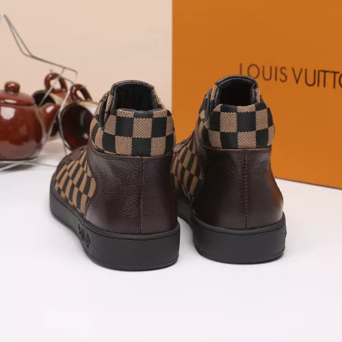 Cheap Louis Vuitton High Tops Shoes For Men #1373758 Replica Wholesale [$80.00 USD] [ITEM#1373758] on Replica Louis Vuitton High Tops Shoes
