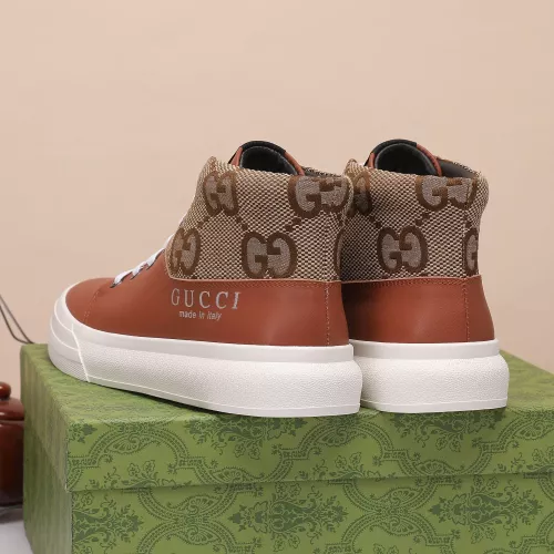 Cheap Gucci High Tops Shoes For Men #1373760 Replica Wholesale [$80.00 USD] [ITEM#1373760] on Replica Gucci High Tops Shoes