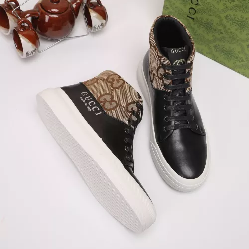 Cheap Gucci High Tops Shoes For Men #1373761 Replica Wholesale [$80.00 USD] [ITEM#1373761] on Replica Gucci High Tops Shoes