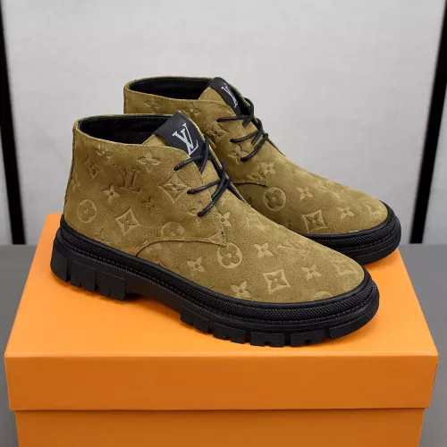 Cheap Louis Vuitton Boots For Men #1373766 Replica Wholesale [$92.00 USD] [ITEM#1373766] on Replica Louis Vuitton Boots