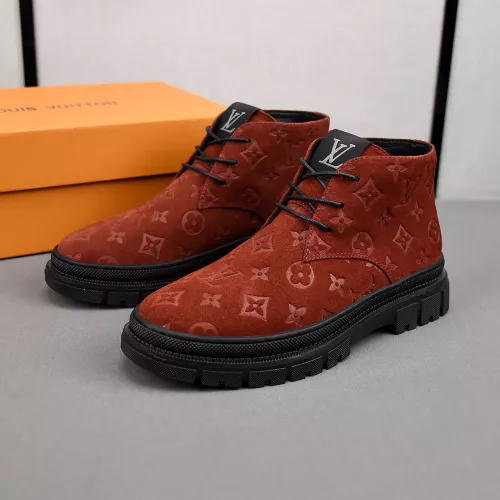 Cheap Louis Vuitton Boots For Men #1373767 Replica Wholesale [$92.00 USD] [ITEM#1373767] on Replica Louis Vuitton Boots
