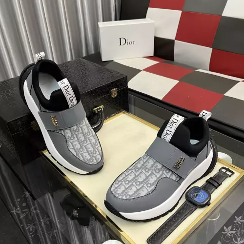 Cheap Christian Dior Casual Shoes For Men #1373794 Replica Wholesale [$85.00 USD] [ITEM#1373794] on Replica Christian Dior Casual Shoes