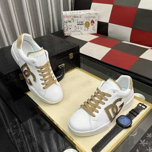 Cheap Dolce &amp; Gabbana D&amp;G Casual Shoes For Women #1373813 Replica Wholesale [$82.00 USD] [ITEM#1373813] on Replica Dolce &amp; Gabbana D&amp;G Casual Shoes