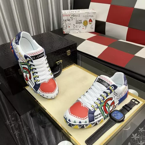 Cheap Dolce &amp; Gabbana D&amp;G Casual Shoes For Men #1373823 Replica Wholesale [$88.00 USD] [ITEM#1373823] on Replica Dolce &amp; Gabbana D&amp;G Casual Shoes