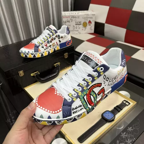 Cheap Dolce &amp; Gabbana D&amp;G Casual Shoes For Men #1373823 Replica Wholesale [$88.00 USD] [ITEM#1373823] on Replica Dolce &amp; Gabbana D&amp;G Casual Shoes
