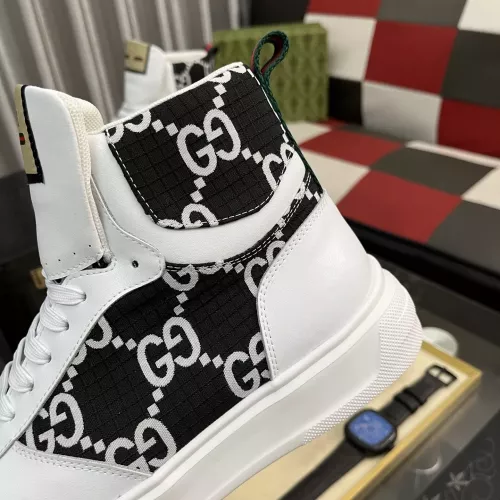 Cheap Gucci High Tops Shoes For Men #1373849 Replica Wholesale [$82.00 USD] [ITEM#1373849] on Replica Gucci High Tops Shoes