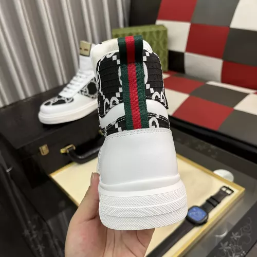 Cheap Gucci High Tops Shoes For Men #1373849 Replica Wholesale [$82.00 USD] [ITEM#1373849] on Replica Gucci High Tops Shoes