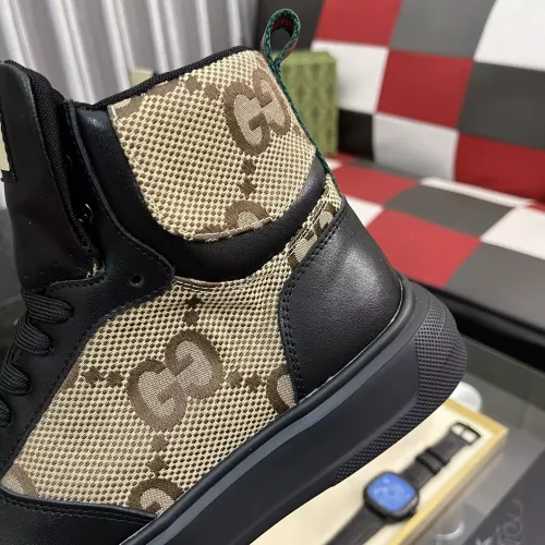 Cheap Gucci High Tops Shoes For Men #1373850 Replica Wholesale [$82.00 USD] [ITEM#1373850] on Replica Gucci High Tops Shoes