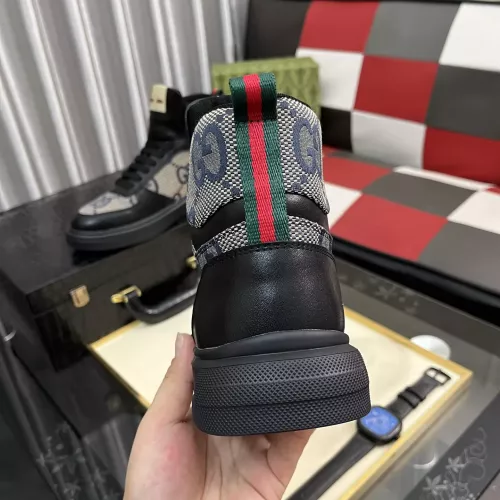 Cheap Gucci High Tops Shoes For Men #1373851 Replica Wholesale [$82.00 USD] [ITEM#1373851] on Replica Gucci High Tops Shoes