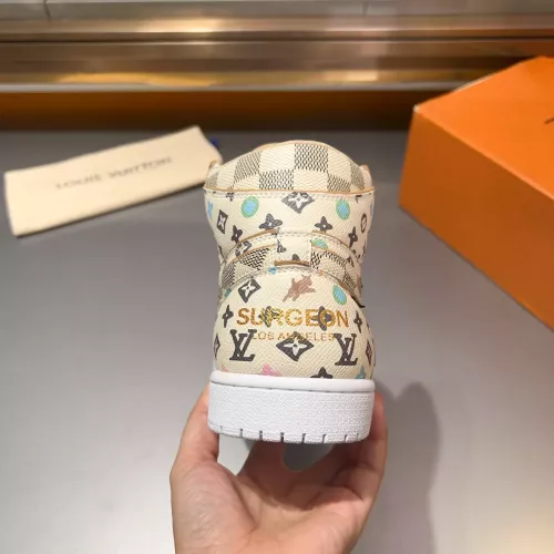 Cheap Louis Vuitton High Tops Shoes For Men #1373887 Replica Wholesale [$150.00 USD] [ITEM#1373887] on Replica Louis Vuitton High Tops Shoes