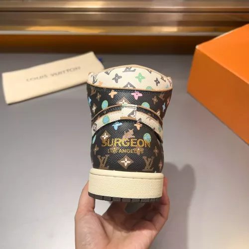 Cheap Louis Vuitton High Tops Shoes For Men #1373888 Replica Wholesale [$150.00 USD] [ITEM#1373888] on Replica Louis Vuitton High Tops Shoes