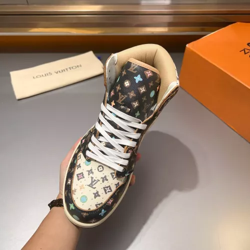 Cheap Louis Vuitton High Tops Shoes For Men #1373888 Replica Wholesale [$150.00 USD] [ITEM#1373888] on Replica Louis Vuitton High Tops Shoes