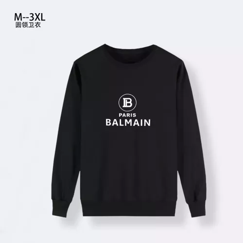 Cheap Balmain Hoodies Long Sleeved For Men #1373899 Replica Wholesale [$32.00 USD] [ITEM#1373899] on Replica Balmain Hoodies