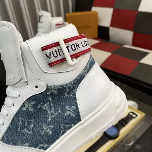 Cheap Louis Vuitton High Tops Shoes For Men #1374009 Replica Wholesale [$82.00 USD] [ITEM#1374009] on Replica Louis Vuitton High Tops Shoes