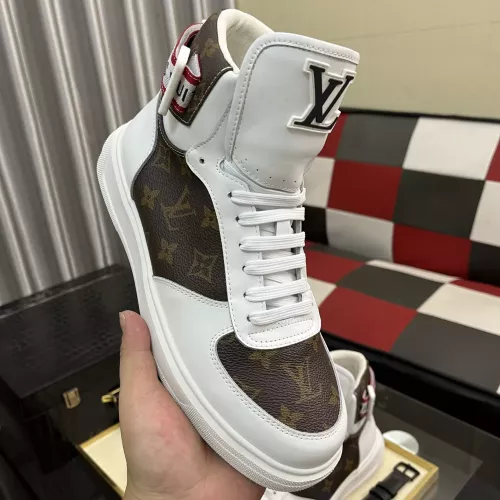 Cheap Louis Vuitton High Tops Shoes For Men #1374011 Replica Wholesale [$82.00 USD] [ITEM#1374011] on Replica Louis Vuitton High Tops Shoes