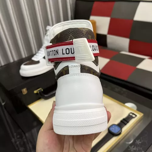 Cheap Louis Vuitton High Tops Shoes For Men #1374011 Replica Wholesale [$82.00 USD] [ITEM#1374011] on Replica Louis Vuitton High Tops Shoes