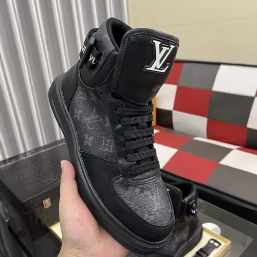 Cheap Louis Vuitton High Tops Shoes For Men #1374012 Replica Wholesale [$82.00 USD] [ITEM#1374012] on Replica Louis Vuitton High Tops Shoes