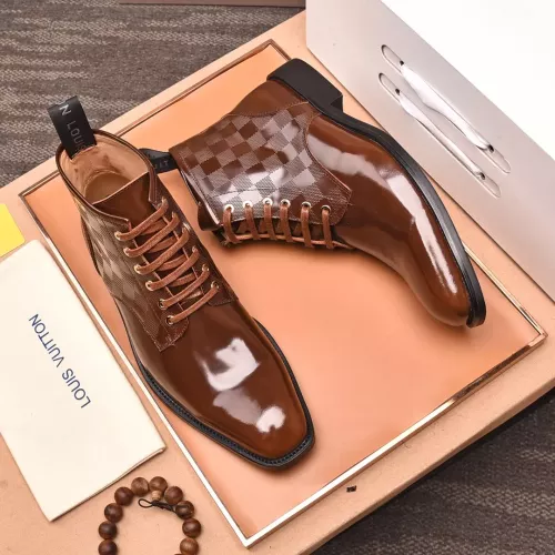 Cheap Louis Vuitton Boots For Men #1374015 Replica Wholesale [$125.00 USD] [ITEM#1374015] on Replica Louis Vuitton Boots