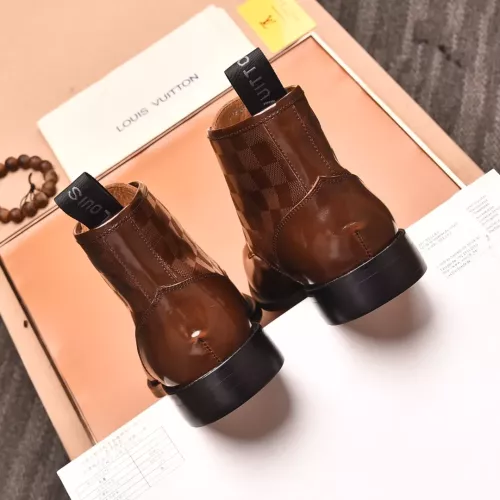 Cheap Louis Vuitton Boots For Men #1374015 Replica Wholesale [$125.00 USD] [ITEM#1374015] on Replica Louis Vuitton Boots