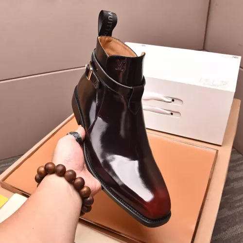 Cheap Louis Vuitton Boots For Men #1374017 Replica Wholesale [$125.00 USD] [ITEM#1374017] on Replica Louis Vuitton Boots