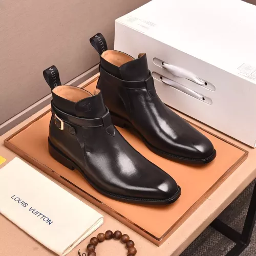 Cheap Louis Vuitton Boots For Men #1374018 Replica Wholesale [$125.00 USD] [ITEM#1374018] on Replica Louis Vuitton Boots