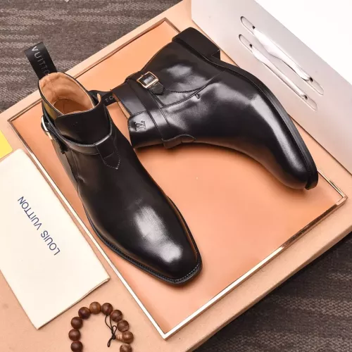 Cheap Louis Vuitton Boots For Men #1374018 Replica Wholesale [$125.00 USD] [ITEM#1374018] on Replica Louis Vuitton Boots