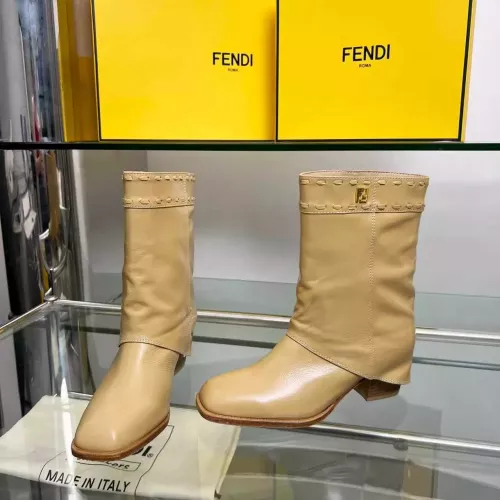 Cheap Fendi Fashion Boots For Women #1374038 Replica Wholesale [$145.00 USD] [ITEM#1374038] on Replica Fendi Fashion Boots