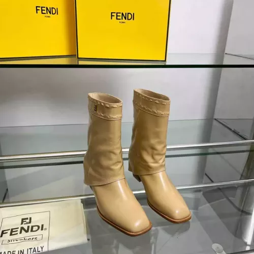 Cheap Fendi Fashion Boots For Women #1374038 Replica Wholesale [$145.00 USD] [ITEM#1374038] on Replica Fendi Fashion Boots